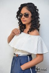 Nandita Swetha at Ekkadiki Pothavu Chinnavada Movie Promotions